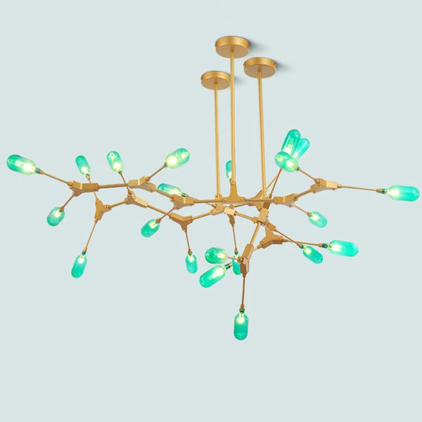 2020 nordic living room dining room green glass molecule led chandelier lights modern branch iron art simple green glass pendant lamps
2020 nordic living room dining room green glass molecule led chandelier lights modern branch iron art simple green glass pendant lamps