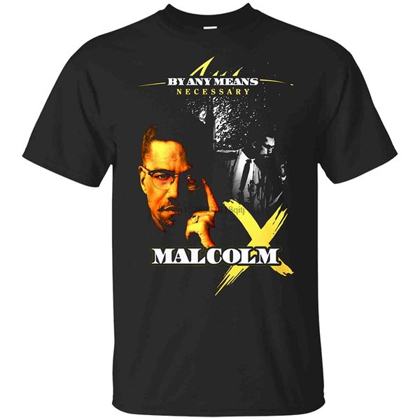 black icons malcolm x funny t shirt(2