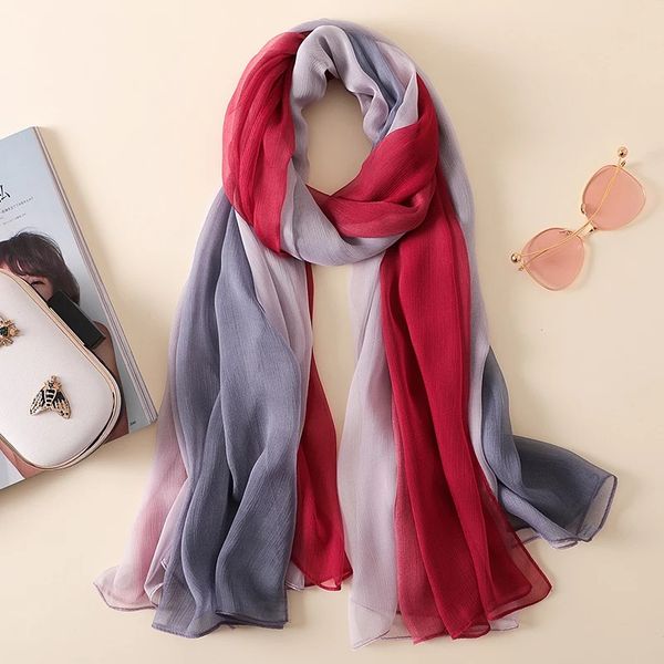 scarves summer gradient colour scarf women beach sunscreen shawls wraps silk soft large size bandana foulard female ladies pareo, Blue;gray
scarves summer gradient colour scarf women beach sunscreen shawls wraps silk soft large size bandana foulard female ladies pareo, Blue;gray