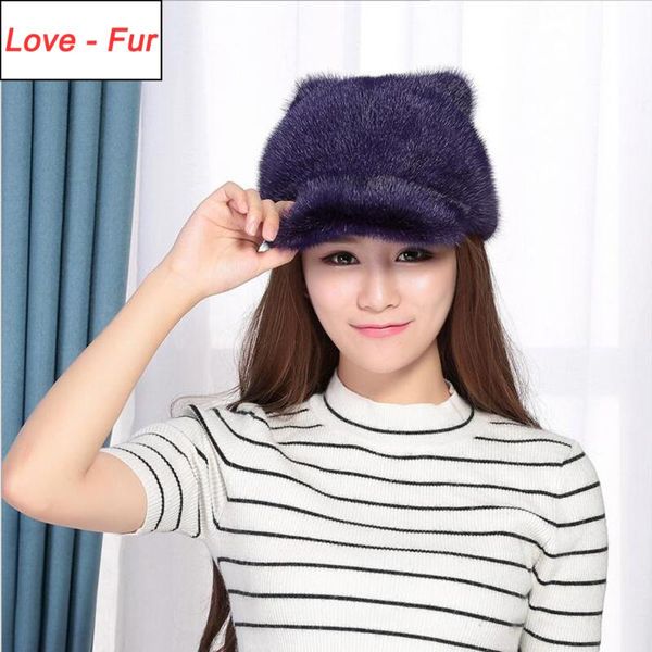 beanie/skull caps 2021 lovely real hat women 100% natural cap lady winter cat ear adjustable size hats, Blue;gray
beanie/skull caps 2021 lovely real hat women 100% natural cap lady winter cat ear adjustable size hats, Blue;gray