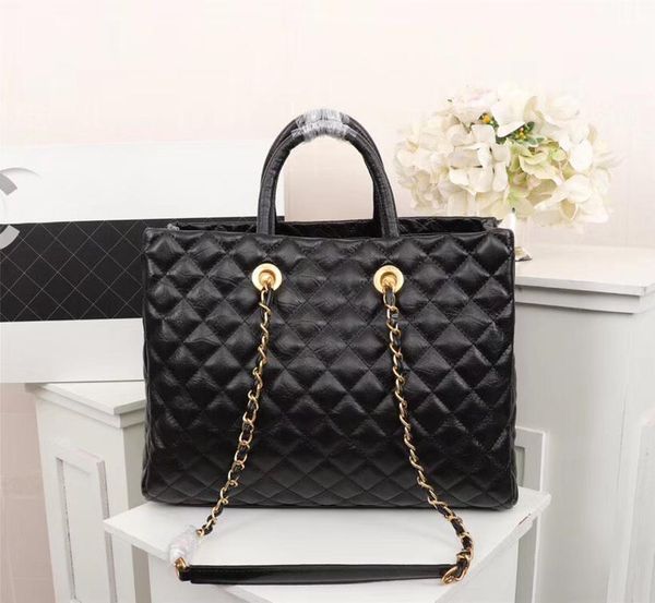luxury fashion casual handbag designer palm print chain shoulder bag large capacity clutch bag composite