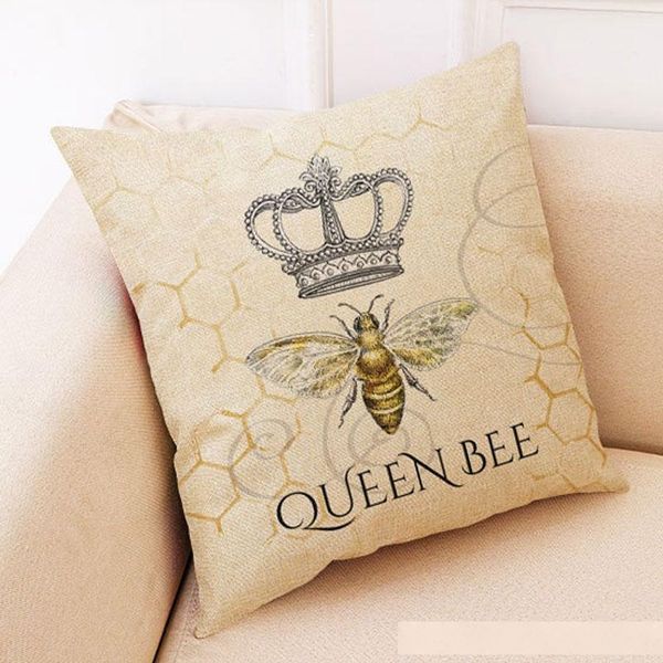 new fashion crown bee print pattern pillowcase linen sofa cushion cover home decoration pillowcases decorative pillow case
new fashion crown bee print pattern pillowcase linen sofa cushion cover home decoration pillowcases decorative pillow case