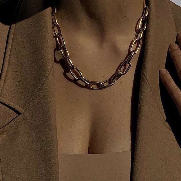 chokers vintage chunky metal choker necklace for 2021 women punk golden statement hip hop party jewelry gift, Golden;silver
chokers vintage chunky metal choker necklace for 2021 women punk golden statement hip hop party jewelry gift, Golden;silver