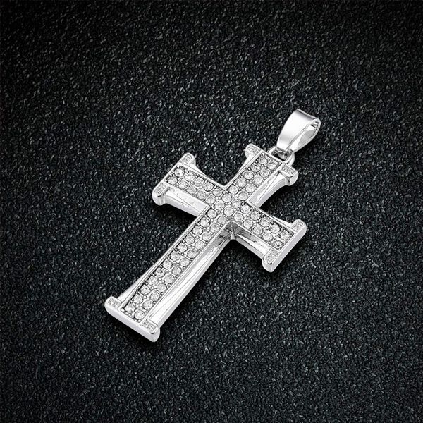 блестящая крестики для мужчин кристиана ожерелье религиозных iced out цепи кристалл цвет золото подвеска hip hop ювелирные изделия, Silver
блестящая крестики для мужчин кристиана ожерелье религиозных iced out цепи кристалл цвет золото подвеска hip hop ювелирные изделия, Silver