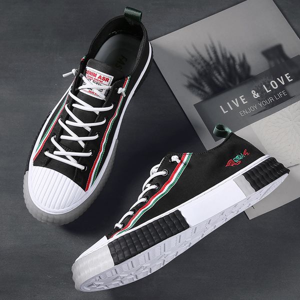 men's breathable korean-style casual lace-up sports low-men's shoes men women shoes casual running wear-resistant gym, Black
men's breathable korean-style casual lace-up sports low-men's shoes men women shoes casual running wear-resistant gym, Black