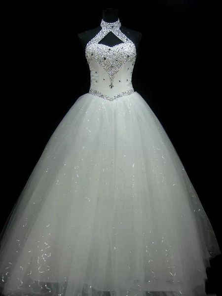 luxury dubai wedding dresses crystal beaded puffy bridal gowns vintage high neck wedding gowns robe de mariee 2020, White
luxury dubai wedding dresses crystal beaded puffy bridal gowns vintage high neck wedding gowns robe de mariee 2020, White