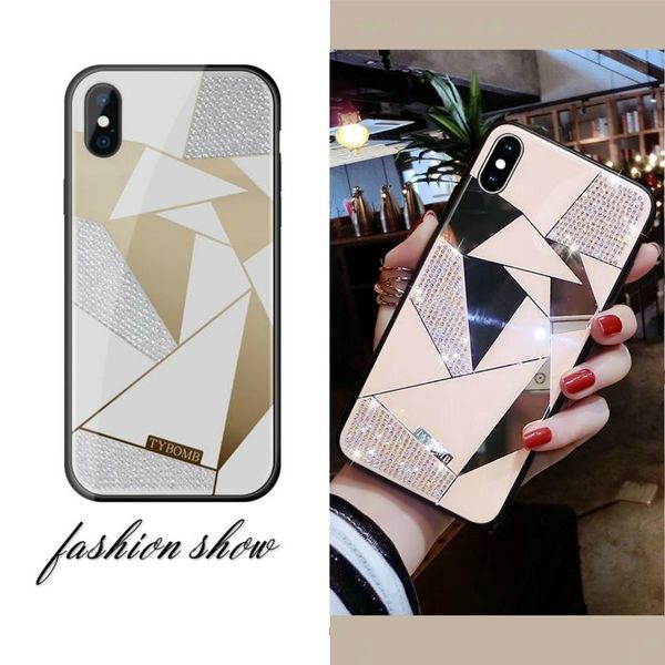 luxury creative bling glitter mirror rhombus water drill tpu pc back cover case for iphone 11 pro max xs x xr 7 8 6 plus se 2020
luxury creative bling glitter mirror rhombus water drill tpu pc back cover case for iphone 11 pro max xs x xr 7 8 6 plus se 2020