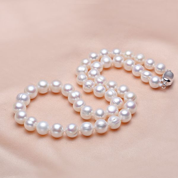 new fashion simple joker natural a freshwater threaded pearl necklace 925 sterling silver clasp
new fashion simple joker natural a freshwater threaded pearl necklace 925 sterling silver clasp