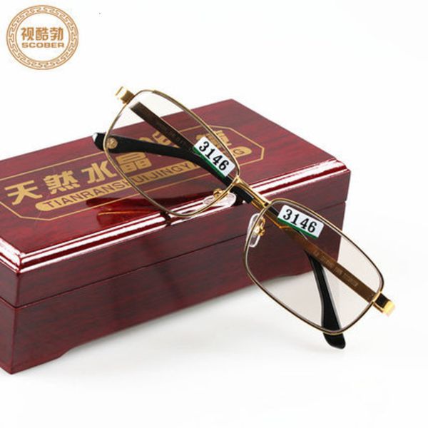 natural men's eye protection stone middle-aged sun sunglasses light brown crystal glasses, White;black
natural men's eye protection stone middle-aged sun sunglasses light brown crystal glasses, White;black