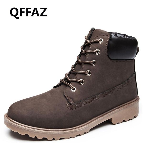 qffaz faux suede leather men boots autumn and winter man shoes ankle boot men's snow shoes lace up big size 39-46, Black
qffaz faux suede leather men boots autumn and winter man shoes ankle boot men's snow shoes lace up big size 39-46, Black