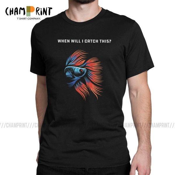 when will i catch this funny fishing graphic t-shirt men fish fisherman unique tee shirt crewneck t shirt big size clothes
when will i catch this funny fishing graphic t-shirt men fish fisherman unique tee shirt crewneck t shirt big size clothes