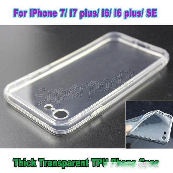 thick tpu cover case for iphone 7 i7 plus soft clear transparent back skin cover brief anti-knock shatterproof protective case 100pcs
thick tpu cover case for iphone 7 i7 plus soft clear transparent back skin cover brief anti-knock shatterproof protective case 100pcs