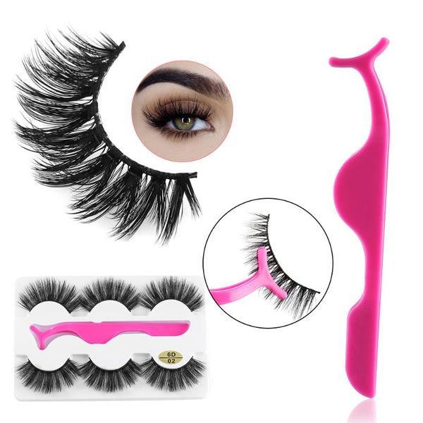 3 pairs lashes 3d false eyelashes with tweezer crisscross natural fake eye lashes professional makeup long false eye
3 pairs lashes 3d false eyelashes with tweezer crisscross natural fake eye lashes professional makeup long false eye