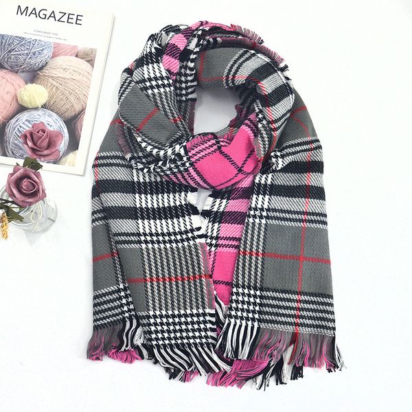 winter scarf for women long scarf plaid warm female shawl men women cashmere tippet scarves with tassel szalik zimowy, Blue;gray
winter scarf for women long scarf plaid warm female shawl men women cashmere tippet scarves with tassel szalik zimowy, Blue;gray