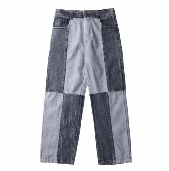 trousers loose contrasting color loose wide leg mop casual high street style pants mens designer colorblock clothing, Black
trousers loose contrasting color loose wide leg mop casual high street style pants mens designer colorblock clothing, Black