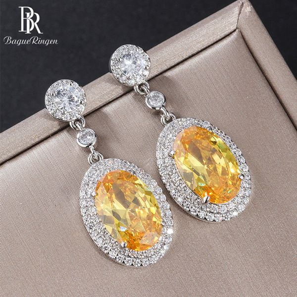 other bague ringen luxury silver 925 jewelry gemstones citrine earrings for women trendy long ear drops female party fine gift, Golden;silver
other bague ringen luxury silver 925 jewelry gemstones citrine earrings for women trendy long ear drops female party fine gift, Golden;silver