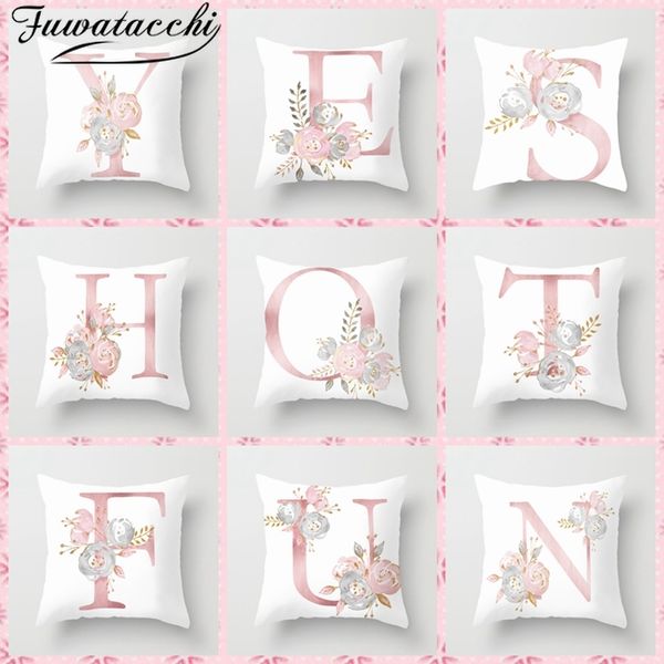 fuwatacchi a-z letter cushion cover pink rose decortive alphabet printed throw pillow cover for home sofa decor white pillowcase
fuwatacchi a-z letter cushion cover pink rose decortive alphabet printed throw pillow cover for home sofa decor white pillowcase