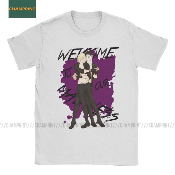 otayuri welcome to our madness yuri on ice yaoi t shirt men's cotton t-shirt plisetsky yoi yurio anime tees short sleeve
otayuri welcome to our madness yuri on ice yaoi t shirt men's cotton t-shirt plisetsky yoi yurio anime tees short sleeve
