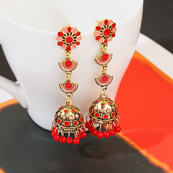 урожай красного цветка длинной кисточка серьга для женщин лета зеленый boho серьги мотаться oorbellen, Silver
урожай красного цветка длинной кисточка серьга для женщин лета зеленый boho серьги мотаться oorbellen, Silver