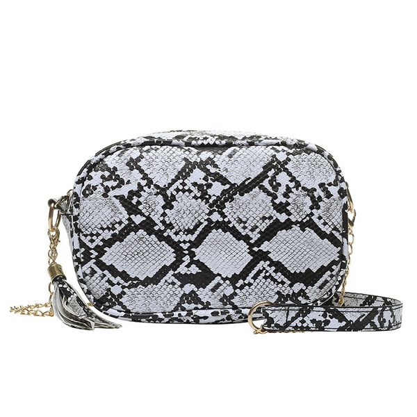 2020 spring new style pu tassled snakeskin print women's bag stylish fashion shoulder shoulder square sling bag women's small ba
2020 spring new style pu tassled snakeskin print women's bag stylish fashion shoulder shoulder square sling bag women's small ba