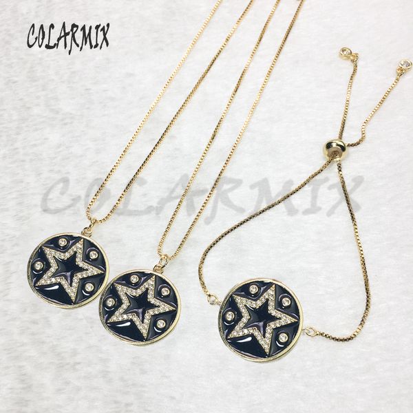 chains black star jewelry necklace round pendants bracele accessories jewels sets eye for women 5638, Silver
chains black star jewelry necklace round pendants bracele accessories jewels sets eye for women 5638, Silver