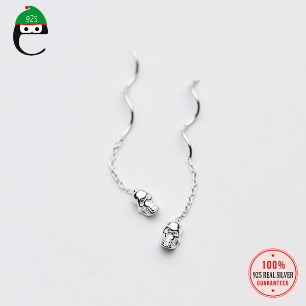 elfoplatasi 100% 925 real sterling silver stud earrings little skeleton skull 4cm linked drop stick girls friends gift xy813, Golden;silver
elfoplatasi 100% 925 real sterling silver stud earrings little skeleton skull 4cm linked drop stick girls friends gift xy813, Golden;silver