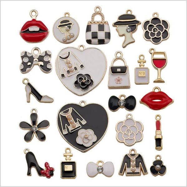 mix diy jewelry accessories earring findings small hanging white black alloy bag lips heart key rings charms keyring 23pcs, Bronze;silver
mix diy jewelry accessories earring findings small hanging white black alloy bag lips heart key rings charms keyring 23pcs, Bronze;silver