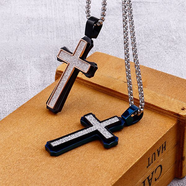 религиозного cross hip hop street style мужского ожерелье 316l титан нержавеющей сталь кулон модные ювелирные изделия подарок перевозка груз, Silver
религиозного cross hip hop street style мужского ожерелье 316l титан нержавеющей сталь кулон модные ювелирные изделия подарок перевозка груз, Silver