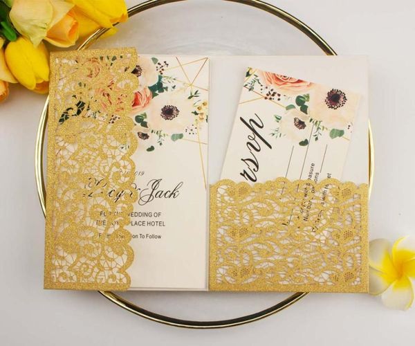 100pcs elegant glitter paper tri-fold pocketfolds laser cut wedding invitations trifold pocket invitation cards gatefold
100pcs elegant glitter paper tri-fold pocketfolds laser cut wedding invitations trifold pocket invitation cards gatefold