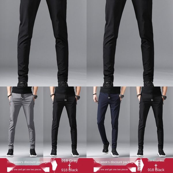 spring and autumn casual casual pants sports pantsmen's loose 2020 new thick all-match high elastic sports pants men's trousers dk, Blue
spring and autumn casual casual pants sports pantsmen's loose 2020 new thick all-match high elastic sports pants men's trousers dk, Blue