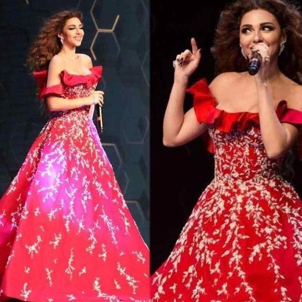 myriam fares dubai prom dresses 2020 red off the shoulder formal evening gowns lace appliques long celebrity pageant dress plus size, Black;red
myriam fares dubai prom dresses 2020 red off the shoulder formal evening gowns lace appliques long celebrity pageant dress plus size, Black;red