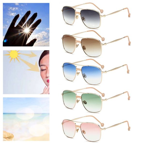 men women square metal sunglasses rimless gradient lens eye spectacles outdoor driving eyewear 85wb, White;black
men women square metal sunglasses rimless gradient lens eye spectacles outdoor driving eyewear 85wb, White;black