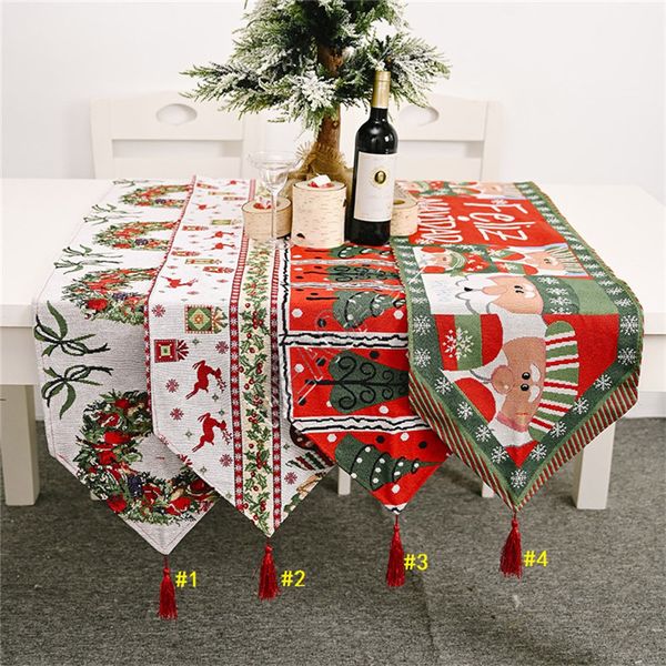 180*35cm tassel tablecloth xmas print cotton linen table flag table runner christmas festival party table deskdecoration supplies d9807 
180*35cm tassel tablecloth xmas print cotton linen table flag table runner christmas festival party table deskdecoration supplies d9807