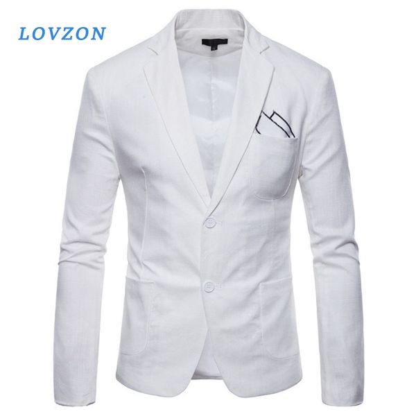 fashion cotton linen autumn men comfort blazer mens 2020 new slim fit jacket suits blazers men quality casual suit plus size 4xl, White;black
fashion cotton linen autumn men comfort blazer mens 2020 new slim fit jacket suits blazers men quality casual suit plus size 4xl, White;black