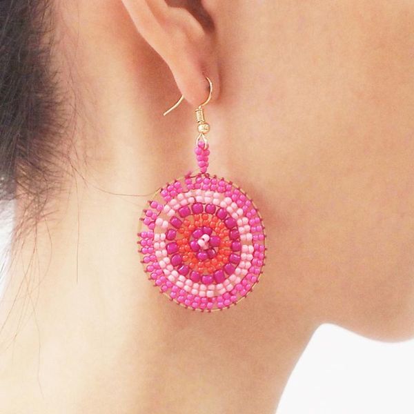 bohemian handmade big round drop earrings fashion 6 color resin beads statement earrings for women beach charm jewelry uken, Silver
bohemian handmade big round drop earrings fashion 6 color resin beads statement earrings for women beach charm jewelry uken, Silver