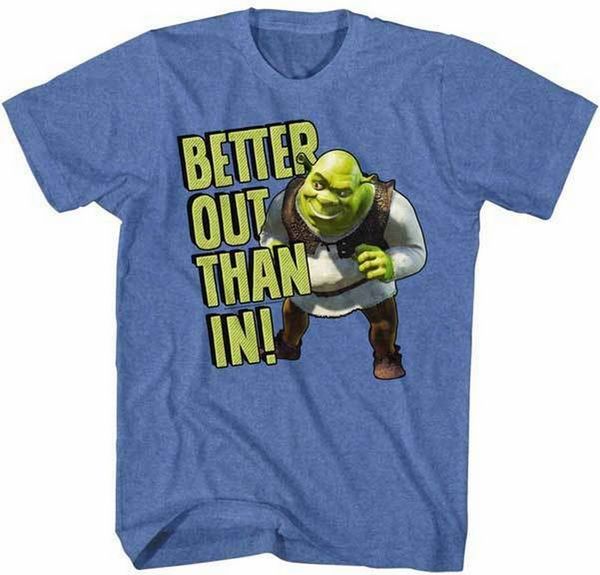 shrek better out than in t-shirt kids movie cotton tee shirt custom printed
shrek better out than in t-shirt kids movie cotton tee shirt custom printed