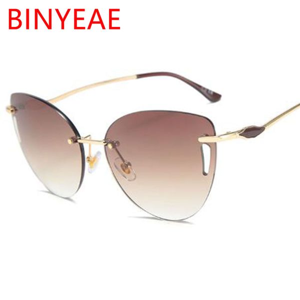 sunglasses 2021 brown cat eye sun glasses travel rimless men women vintage retro oculos lunette de soleil, White;black
sunglasses 2021 brown cat eye sun glasses travel rimless men women vintage retro oculos lunette de soleil, White;black