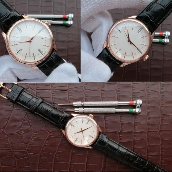 cellini time everose polished dial automatic mechanical watch brown leather strap 50505 perpetual new polished mens watches 9ums#, Slivery;brown
cellini time everose polished dial automatic mechanical watch brown leather strap 50505 perpetual new polished mens watches 9ums#, Slivery;brown