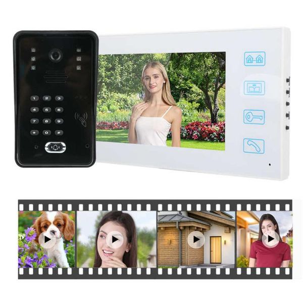 doorbells ring doorbell 7in tft lcd video intercom night vision doorphone remote control password id card unlock
doorbells ring doorbell 7in tft lcd video intercom night vision doorphone remote control password id card unlock