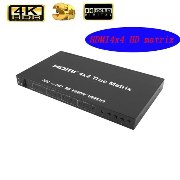 hdmi matrix switcher 4 in 4 out 4x4 hdmi switch splitter support 4k @30hz 2k 3d with rs232 orir remote control for hdtv ps4 ps3
hdmi matrix switcher 4 in 4 out 4x4 hdmi switch splitter support 4k @30hz 2k 3d with rs232 orir remote control for hdtv ps4 ps3