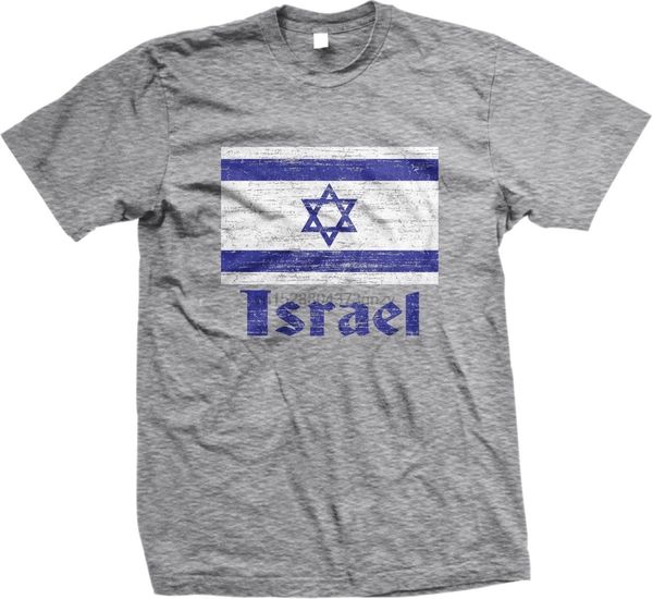 israel distressed flag word cup nationality ethnic pirde -mens t-shirt