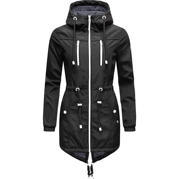 women's jackets autumn women hooded long jacket windbreaker windproof outwear zipper hoody sporting joggers outdoor coats solid, Black;brown
women's jackets autumn women hooded long jacket windbreaker windproof outwear zipper hoody sporting joggers outdoor coats solid, Black;brown
