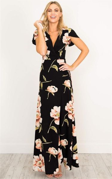 printed v neck split womens a line dresses sashes holiday casual female dresses summer ladies ankle length dresses floral, Black;gray
printed v neck split womens a line dresses sashes holiday casual female dresses summer ladies ankle length dresses floral, Black;gray
