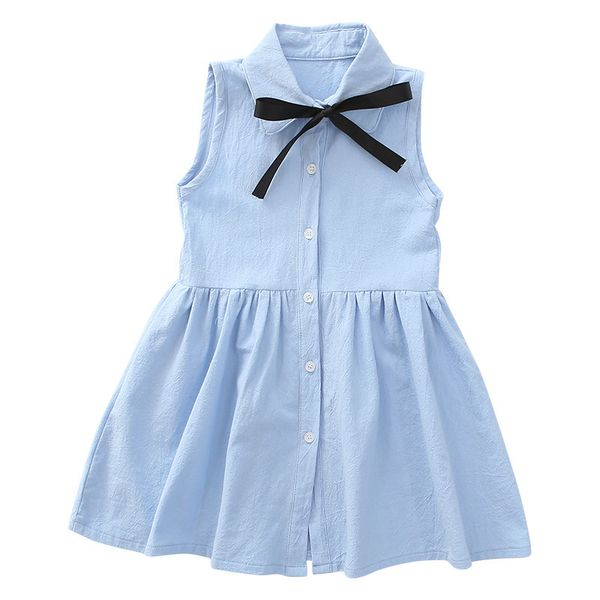 summer girls sleeveless dress casual children's shirt dresses for teenager holiday beach kids vestidos 3-10 years, Red;yellow
summer girls sleeveless dress casual children's shirt dresses for teenager holiday beach kids vestidos 3-10 years, Red;yellow