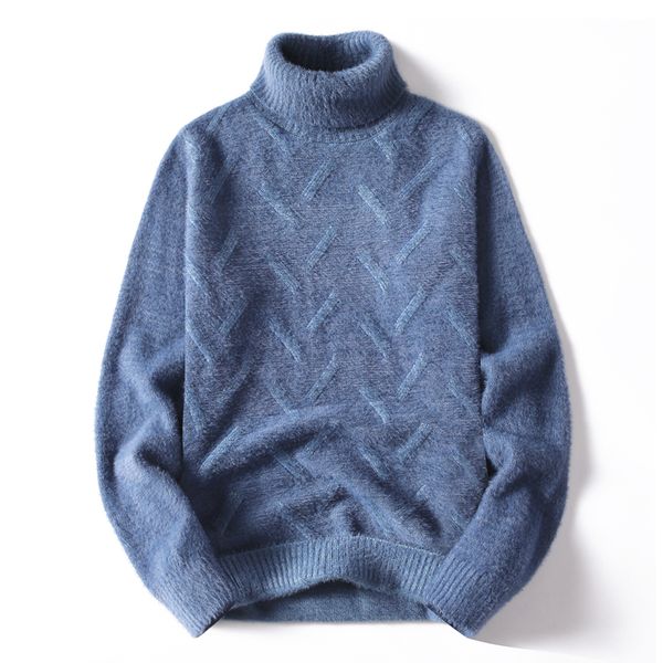 winter turtleneck sweater men wool pullover mens sweaters high collar male jumper casual thermal soft comfortable knit sweater, White;black
winter turtleneck sweater men wool pullover mens sweaters high collar male jumper casual thermal soft comfortable knit sweater, White;black