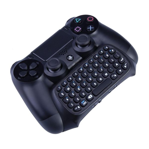 1pcs black wireless game gaming bluetooth chatpad message keyboard for sony for playstation 4 for ps4 controller with usb cable
1pcs black wireless game gaming bluetooth chatpad message keyboard for sony for playstation 4 for ps4 controller with usb cable
