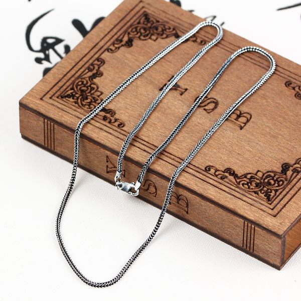 zhjiashun vintage natural 925 стерлингового серебра длинное ожерелье для женщин или мужчин ювелирные изделия ретро тайский серебряные цепи м, Silver
zhjiashun vintage natural 925 стерлингового серебра длинное ожерелье для женщин или мужчин ювелирные изделия ретро тайский серебряные цепи м, Silver