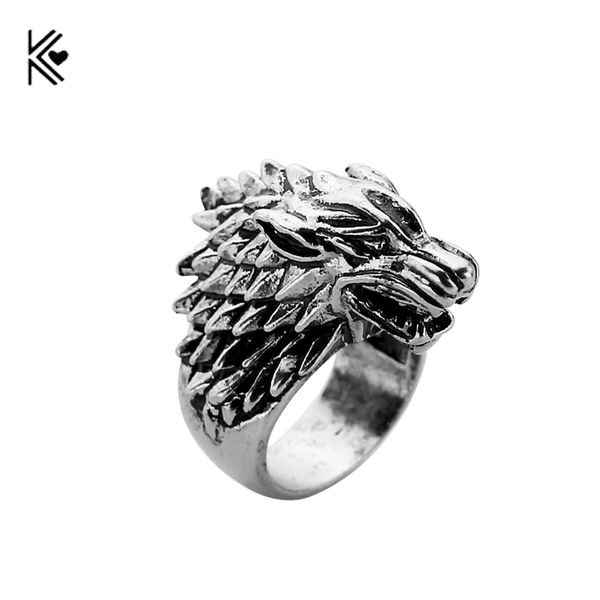 dropshipping game thrones wolf house stark of winterfell biker animal ring fashion jewelry anel sale bijoux men wholesale, Golden;silver
dropshipping game thrones wolf house stark of winterfell biker animal ring fashion jewelry anel sale bijoux men wholesale, Golden;silver