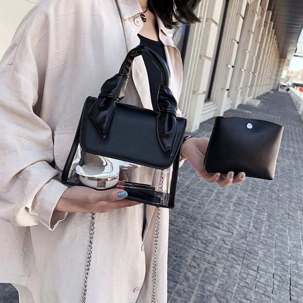 fashion women messenger bag transparent composite shoulder bag 2piece/set package female crossbody bags lady handbag purse
fashion women messenger bag transparent composite shoulder bag 2piece/set package female crossbody bags lady handbag purse