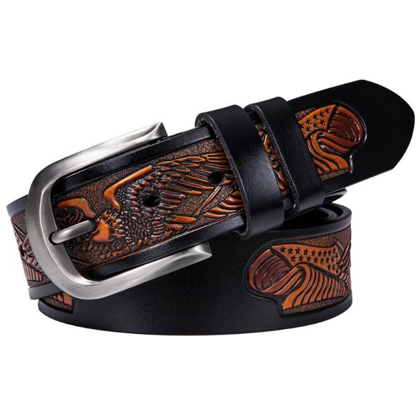 pin buckle leather belt for men designer casual belt genuine leather cowboy fashion cowhide strap barry.wang brand p-2021, Black;brown
pin buckle leather belt for men designer casual belt genuine leather cowboy fashion cowhide strap barry.wang brand p-2021, Black;brown